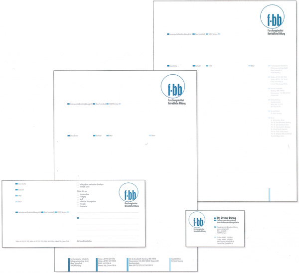 Corporate Design - Umfangreiche Geschäftsaustattung