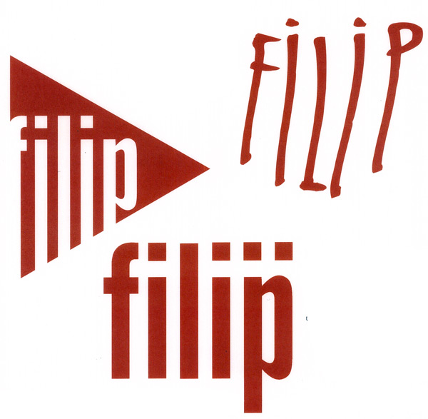 Verschiedene Entwürfe für ein einzelnes Logo